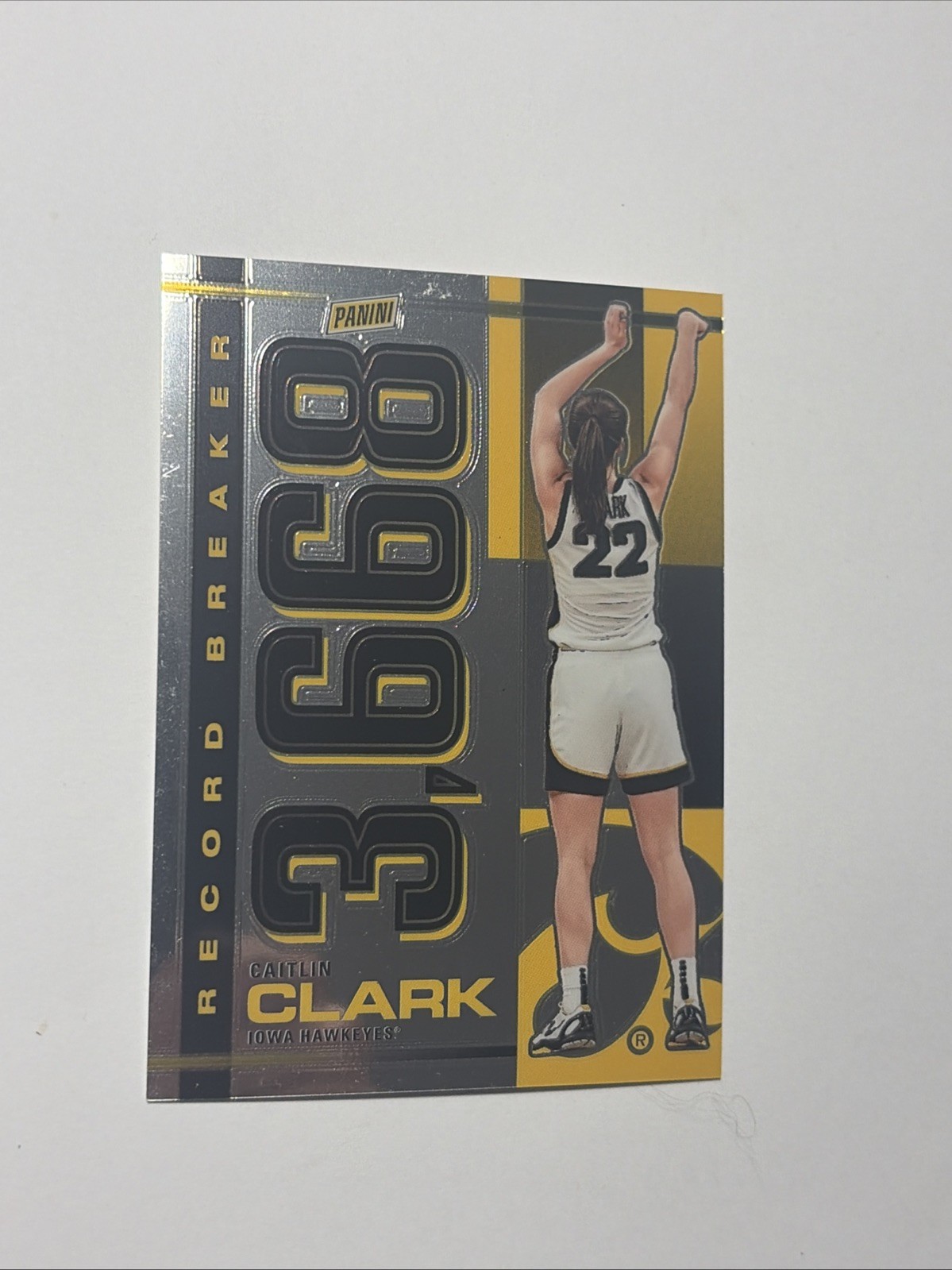 2024 Panini Caitlin Clark Collection - Record Breaker Caitlin Clark #RB-CC (RC)