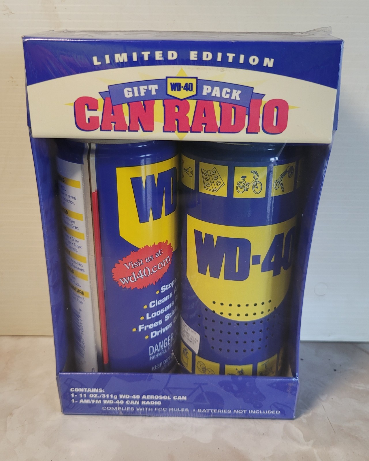 Sealed Vintage WD-40 Can RADIO Kit - LIMITED EDITION Sealed Vintage WD-40 Can RADIO Kit - LIMITED EDITION
