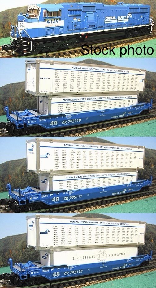 LIONEL 2-11548 O 2005 Conrail Personal Safety Award Collector\'s Train Set NIB