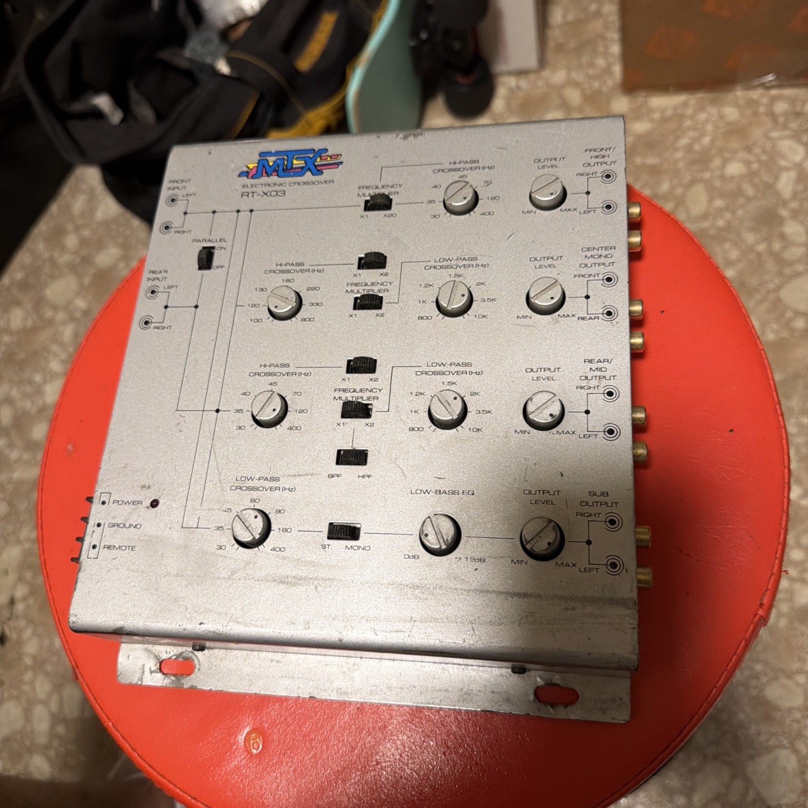 Vintage MTX RT-X03 Electronic Crossover Vintage MTX RT-X03 Electronic Crossover