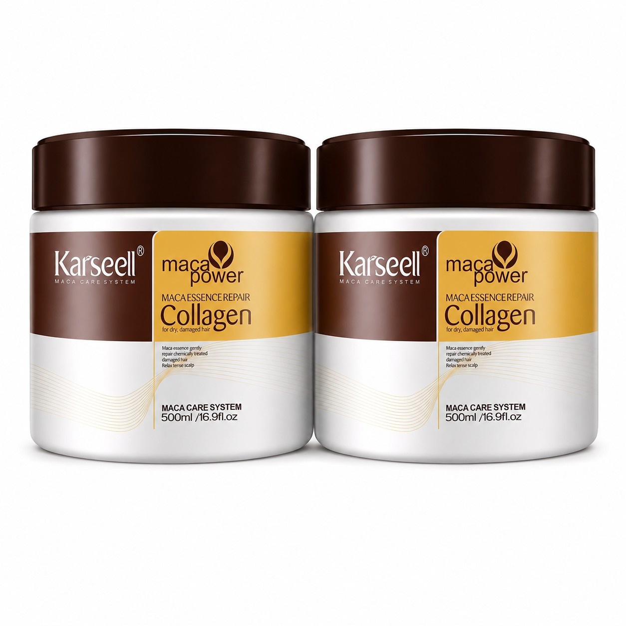 2X Karseell collagen hair mask original 16.9 oz ( Limited Time Deal)