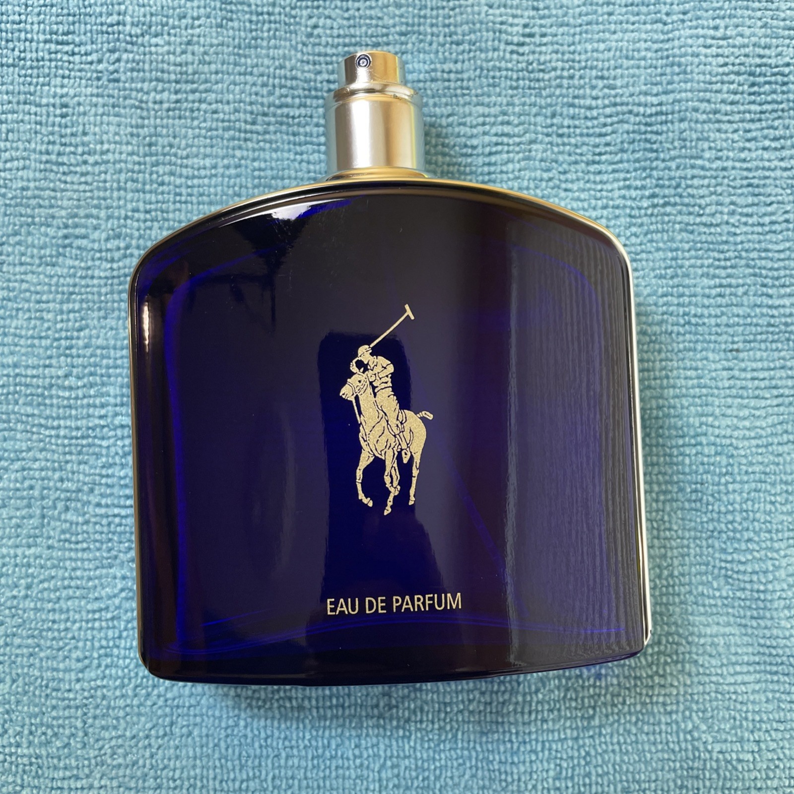 Polo Blue by Ralph Lauren 4.2 oz EAU Parfum READ DESCRIPTION-APPROX 15% LEFT