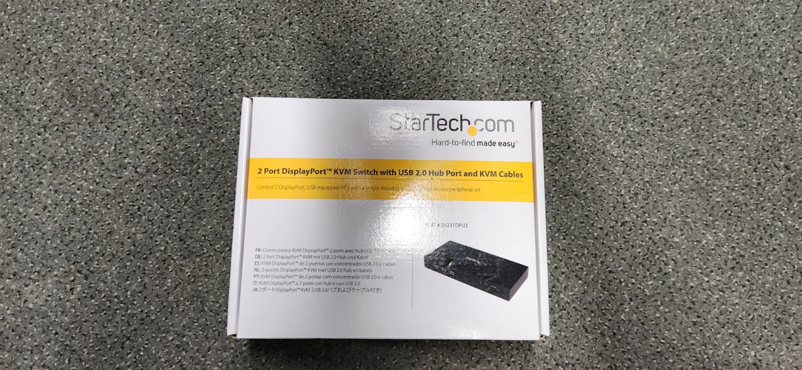 Startech Dual Displayport KVM Startech Dual Displayport KVM