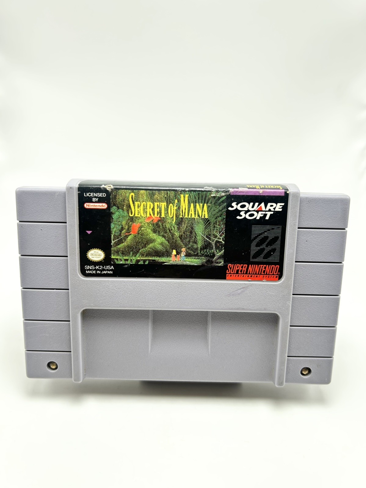 Secret of Mana (Super Nintendo SNES) Authentic - Tested & Works 