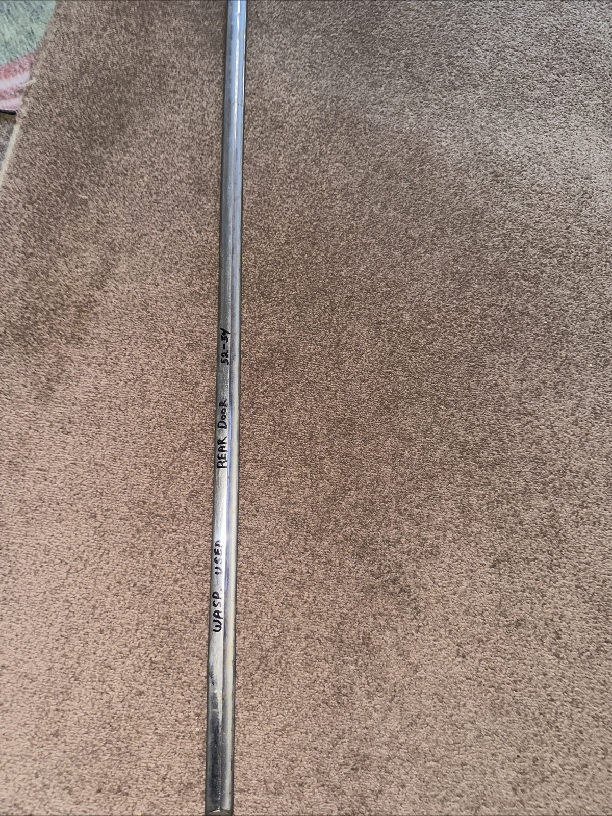 Vintage 1952-1954 Hudson Wasp Left Rear Door Stainless Vintage 1952-1954 Hudson Wasp Left Rear Door Stainless