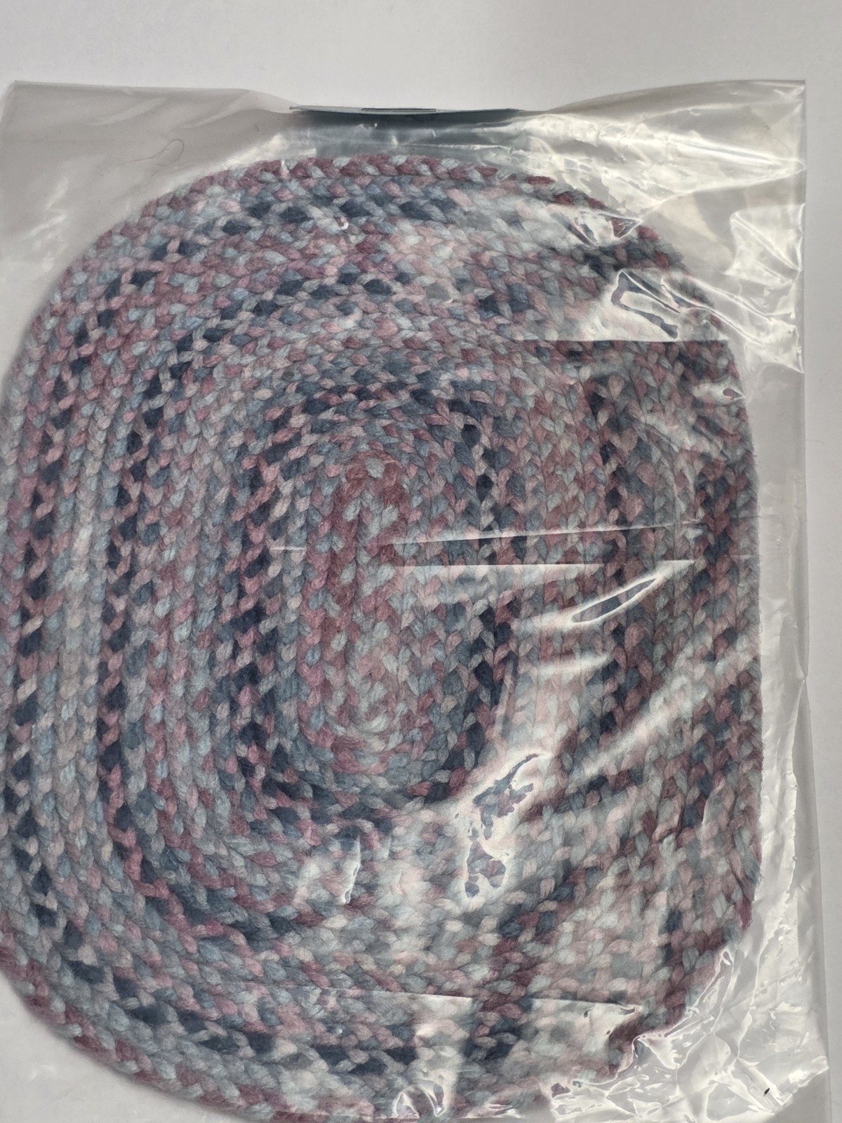 Vintage OOAK Artisan JODY CURDIE Dollhouse Miniature Braided Wool Rug 6