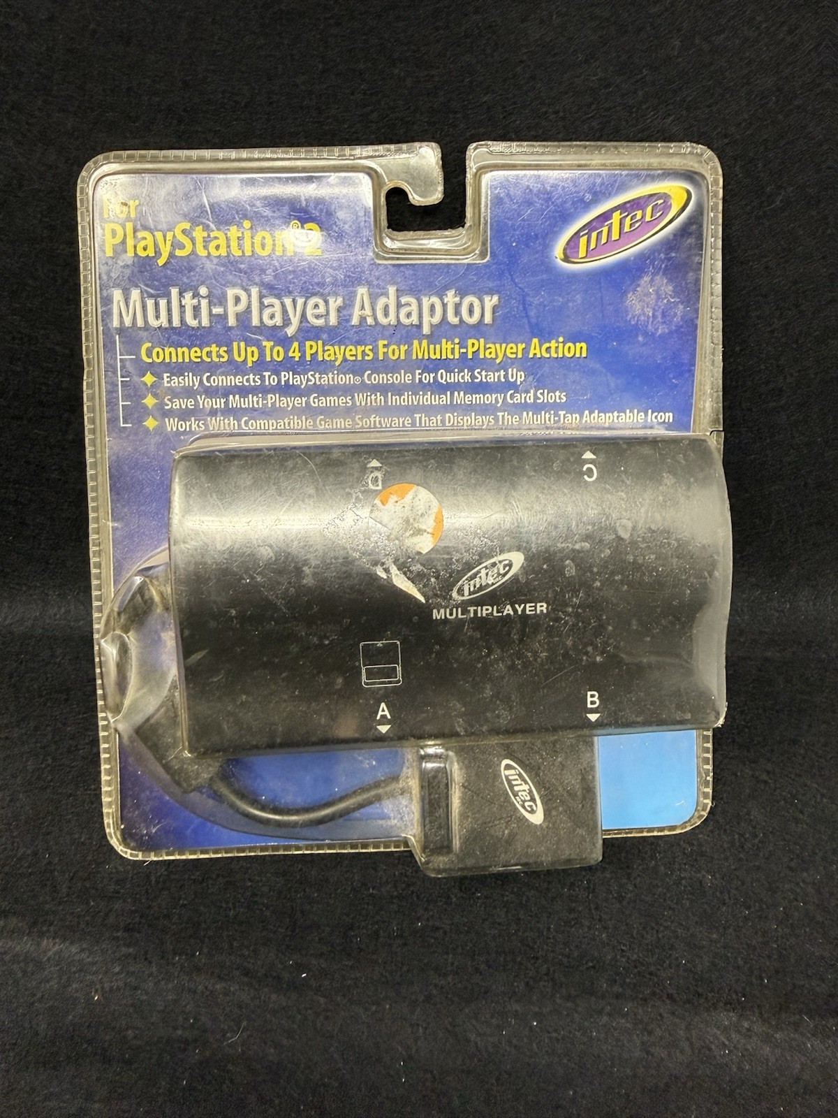Intec Sony PS2 Playstation 2 Multiplayer Multi Tap Adapter - Connects 4 Players