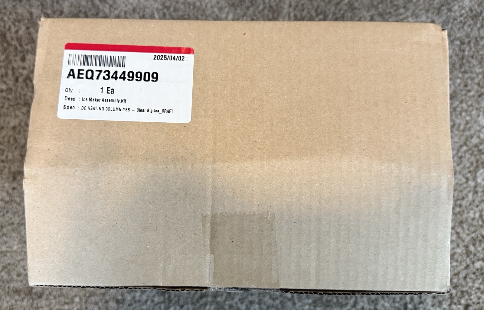 OEM LG AEQ73449909 Ice Maker Assembly Kit OEM LG AEQ73449909 Ice Maker Assembly Kit