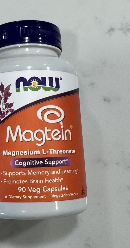 NOW Magtein Magnesium L-Threonate 90 Capsules Sealed