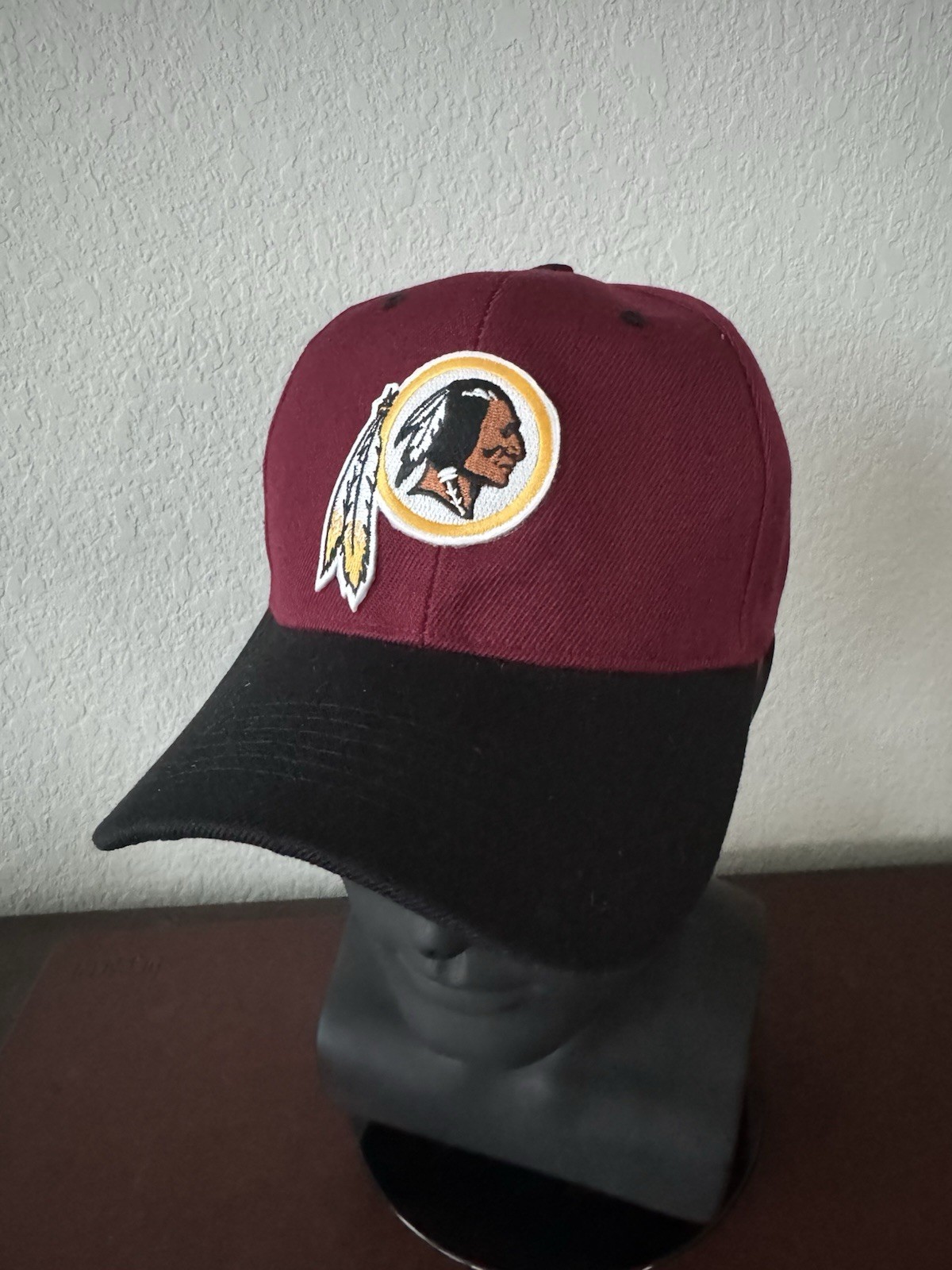 Retro Throwback Washington Redskins Logo Adult Size Adjustable Strap Hat NEW 🏈