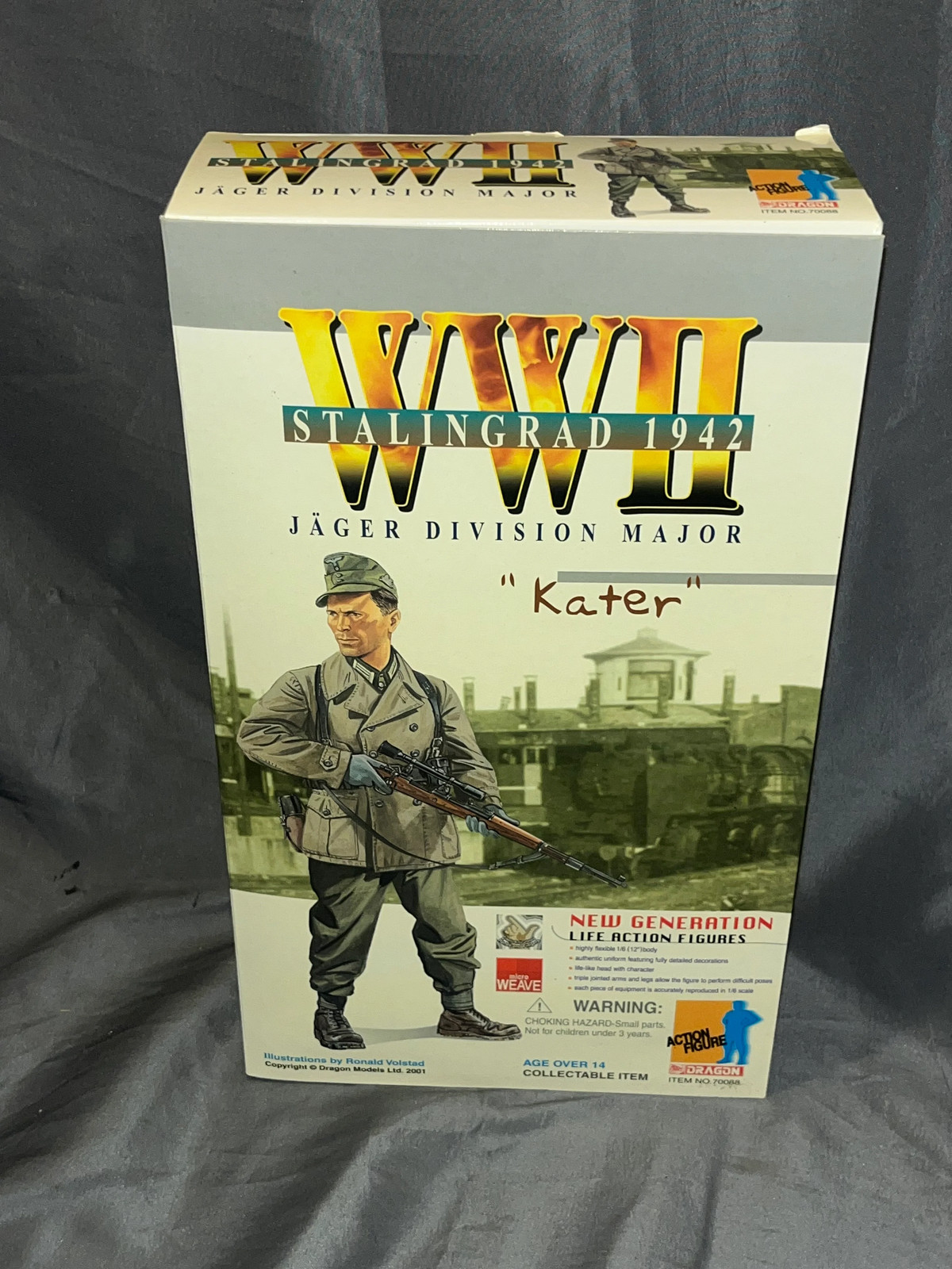 1/6 Scale WWII GERMAN Gebirgsjager Sniper Major Kater - NIB Dragon