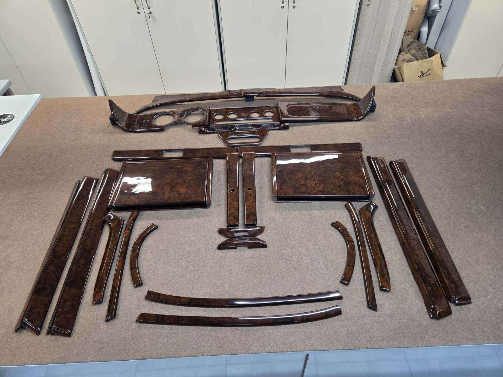 For jaguar mk10 mkx 420g wood trim set 