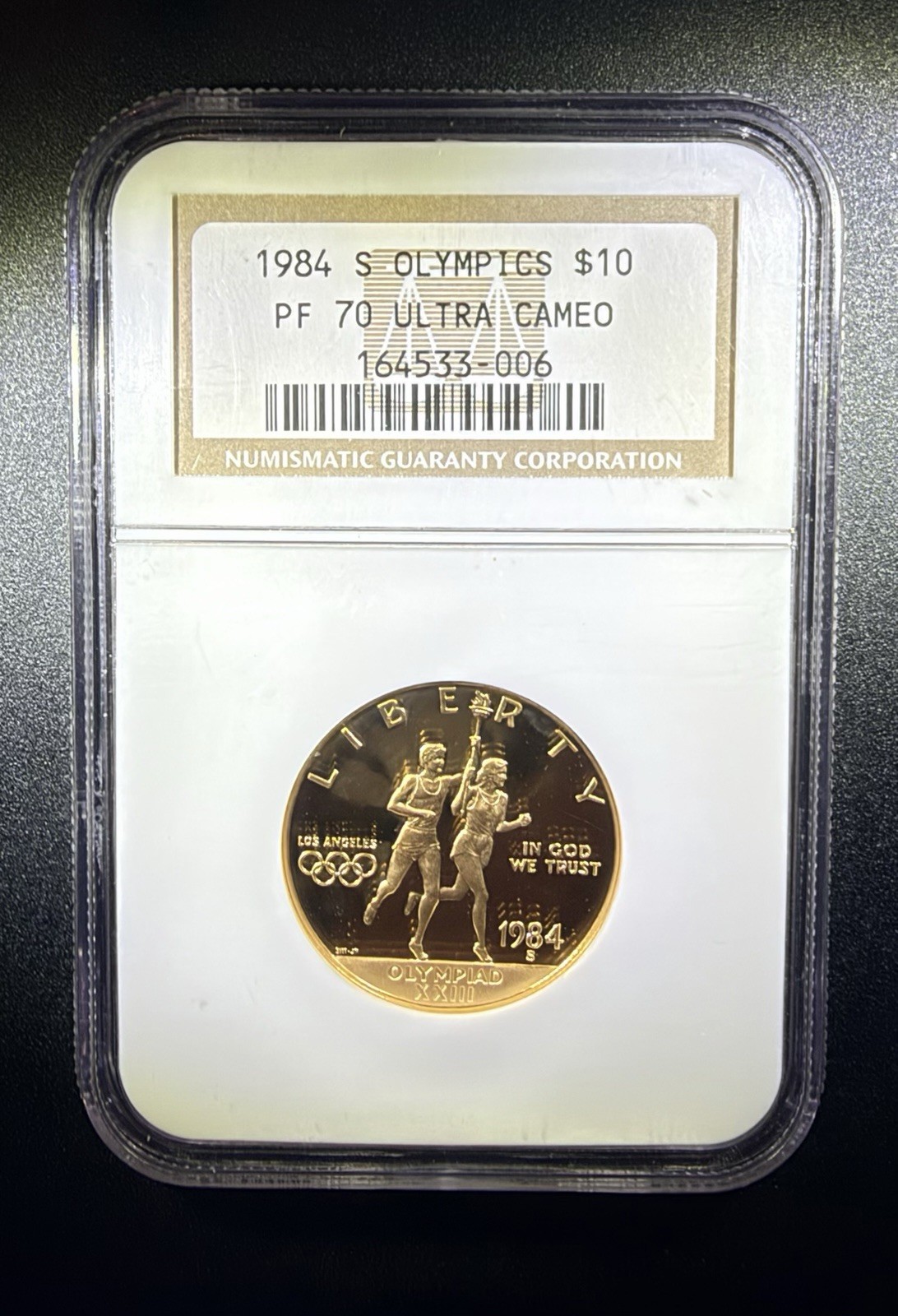 1984-S PROOF Gold $10 PF 70 Ultra Cameo 1984-S PROOF Gold $10 PF 70 Ultra Cameo