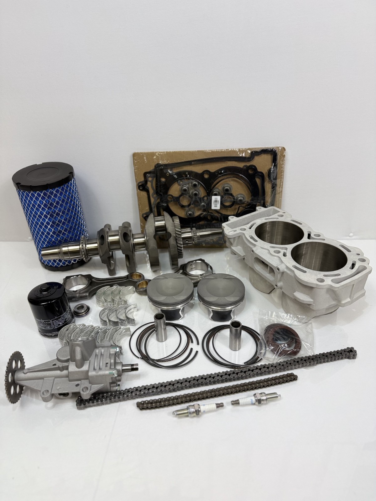 17-25 Polaris Ranger RGR 1000 XP Complete Engine Motor Rebuild Kit Without Valve