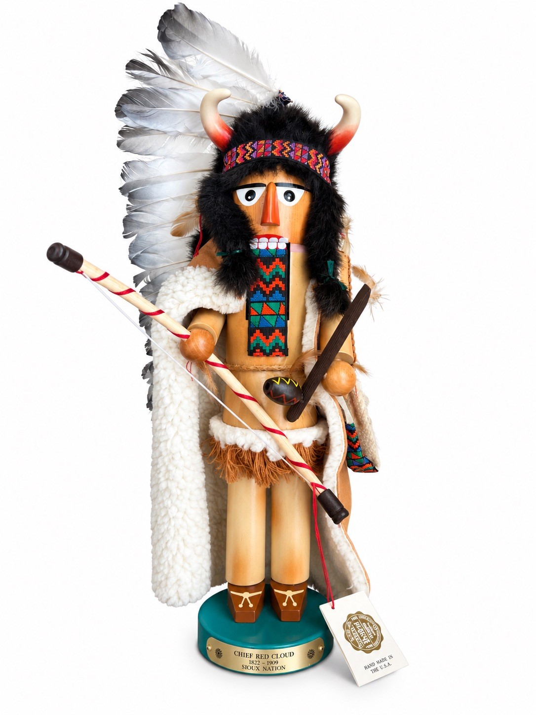 Steinbach Chief Red Cloud Nutcracker Famous Chieftains 17