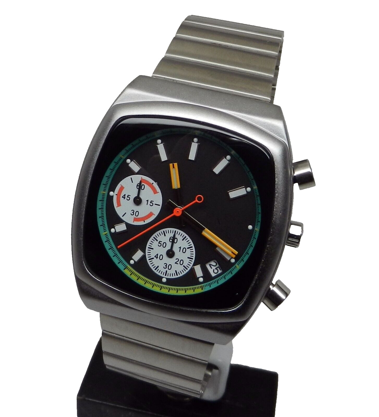 Men\'s Ciloa Retro Neo-Classic Microbrand Metric Brew Style Chronograph Watch Men\'s Ciloa Retro Neo-Classic Microbrand Metric Brew Style Chronograph Watch