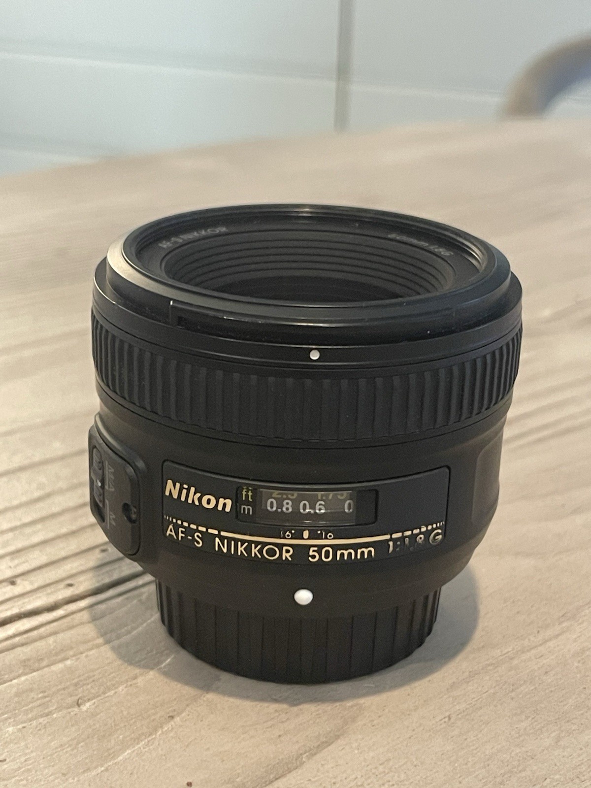 Nikon AF-S FX Nikkor 50mm f/1.8G Portrait DSLR Camera Lens