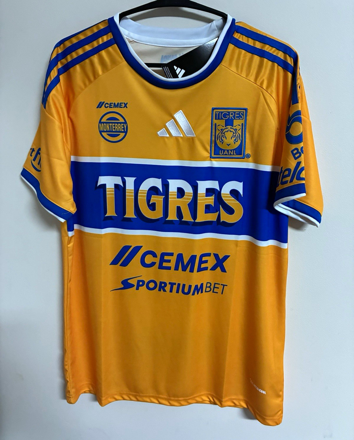 Tigres uanl 2026 Liga Mx Home Jersey Men’s Large