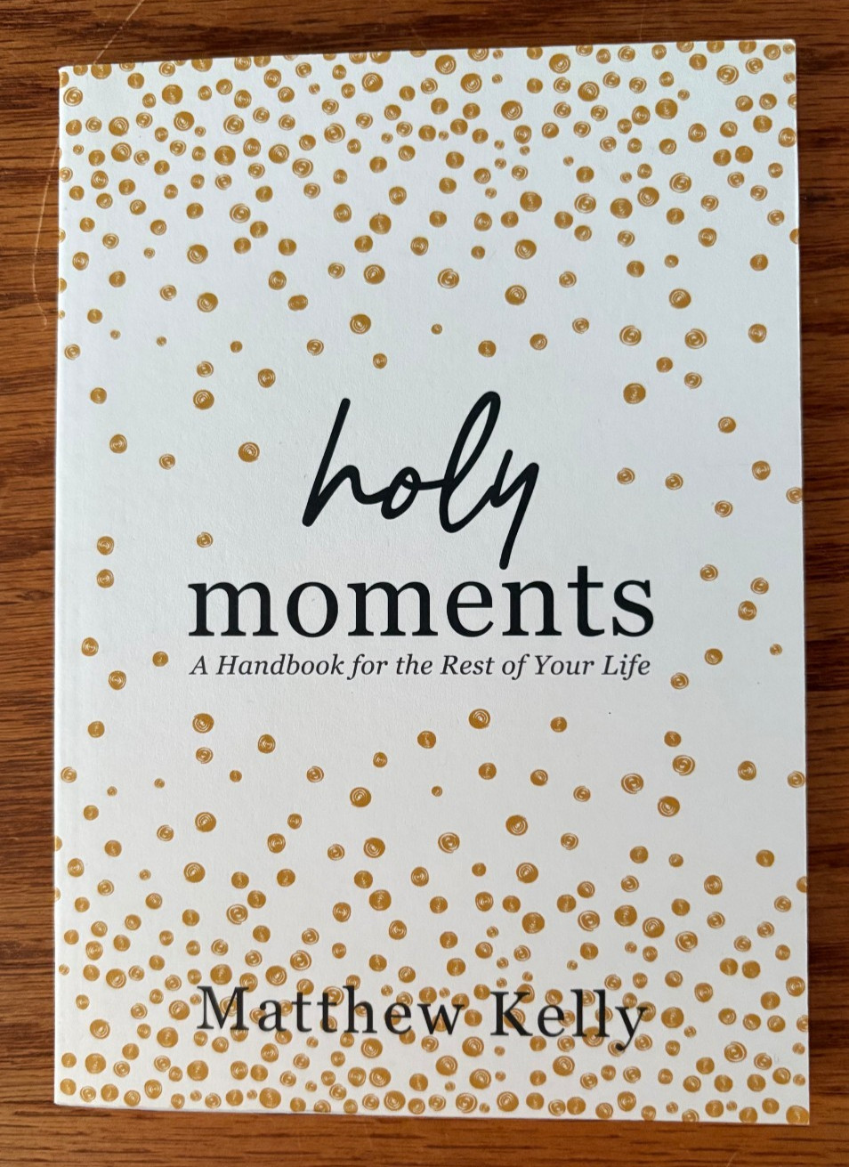 Holy Moments: A Handbook for the Rest of Your Life Matthew Kelly paperback