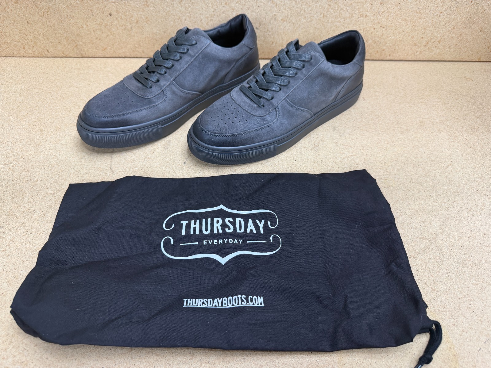 ⚡️ THURSDAY Boot Company Premier Low Top Sneaker Smoke US 10 NEW ⚡️
