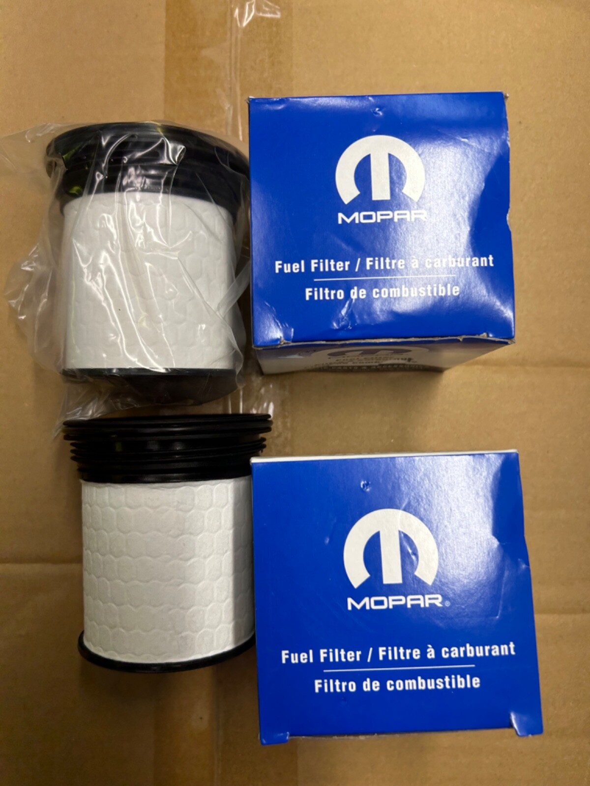 14 - 21 Jeep Grand Cherokee 3.0L Diesel OEM pair of Fuel Water Separator Filters 14 - 21 Jeep Grand Cherokee 3.0L Diesel OEM pair of Fuel Water Separator Filters