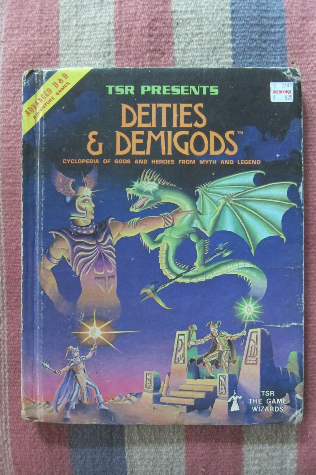 TSR D&D Deities & Demigods Advanced Dungeons & Dragons Cyclopedia of Gods Heroes