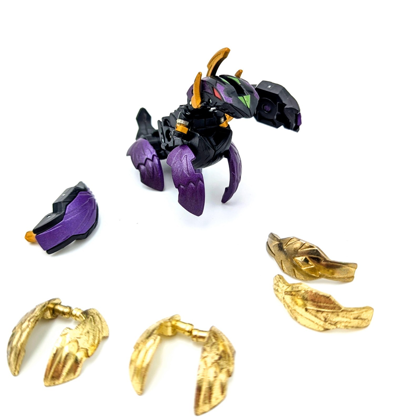 Bakugan Darkus Seis Tavanel metal & Plastic Cross (Wing Broken Off, As Is) Bakugan Darkus Seis Tavanel metal & Plastic Cross (Wing Broken Off, As Is)