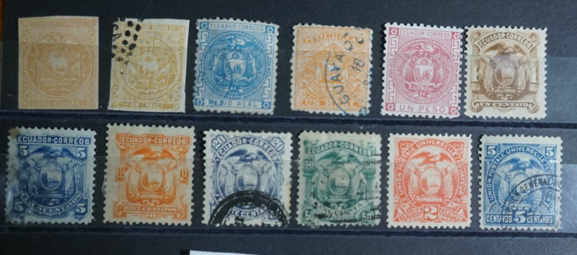 Ecuador early stamps