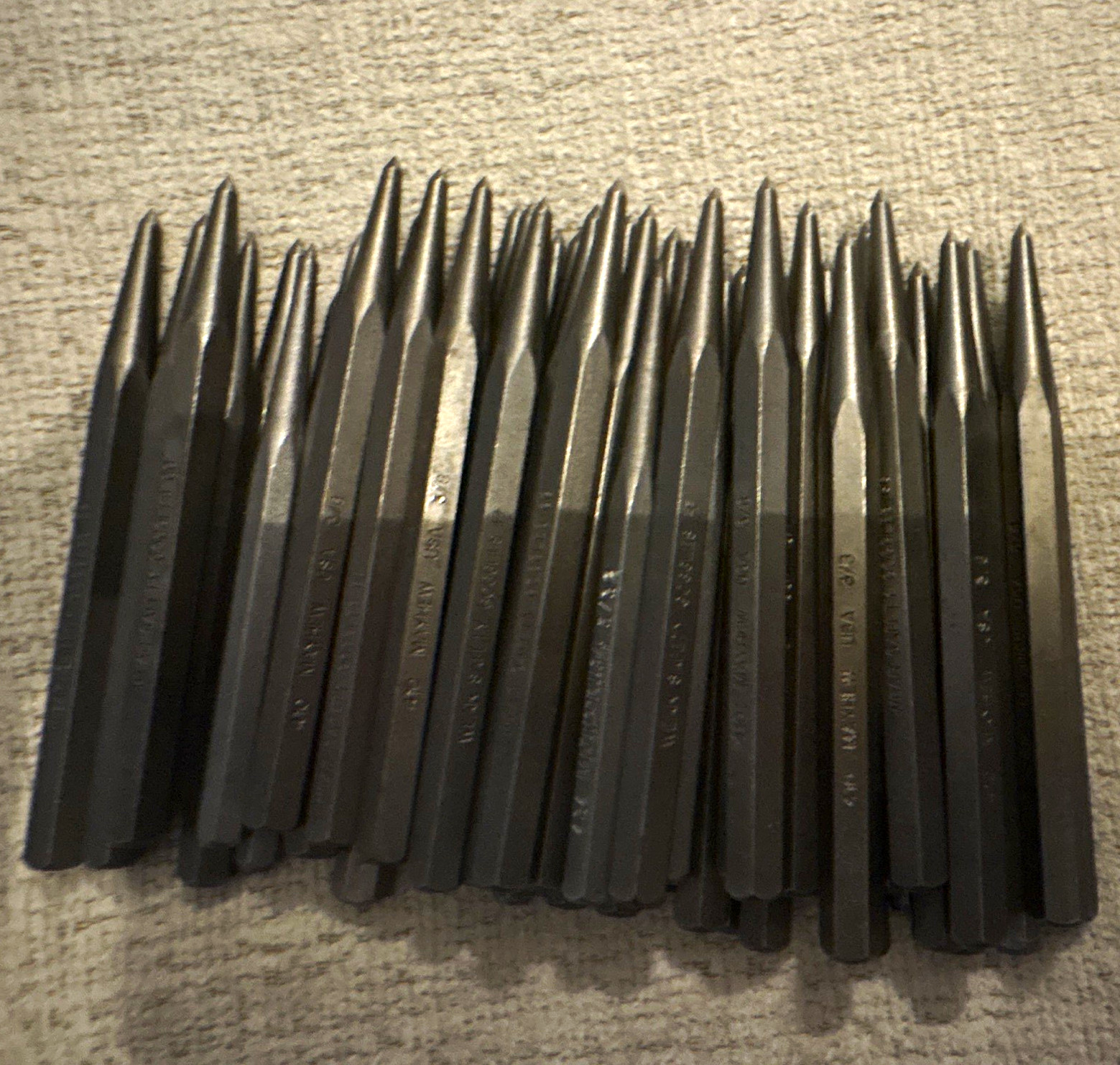 Bulk NOS 27  Vintage Punch Lot - Unused Baltimore & Mayhew USA Made - Gov Surpl