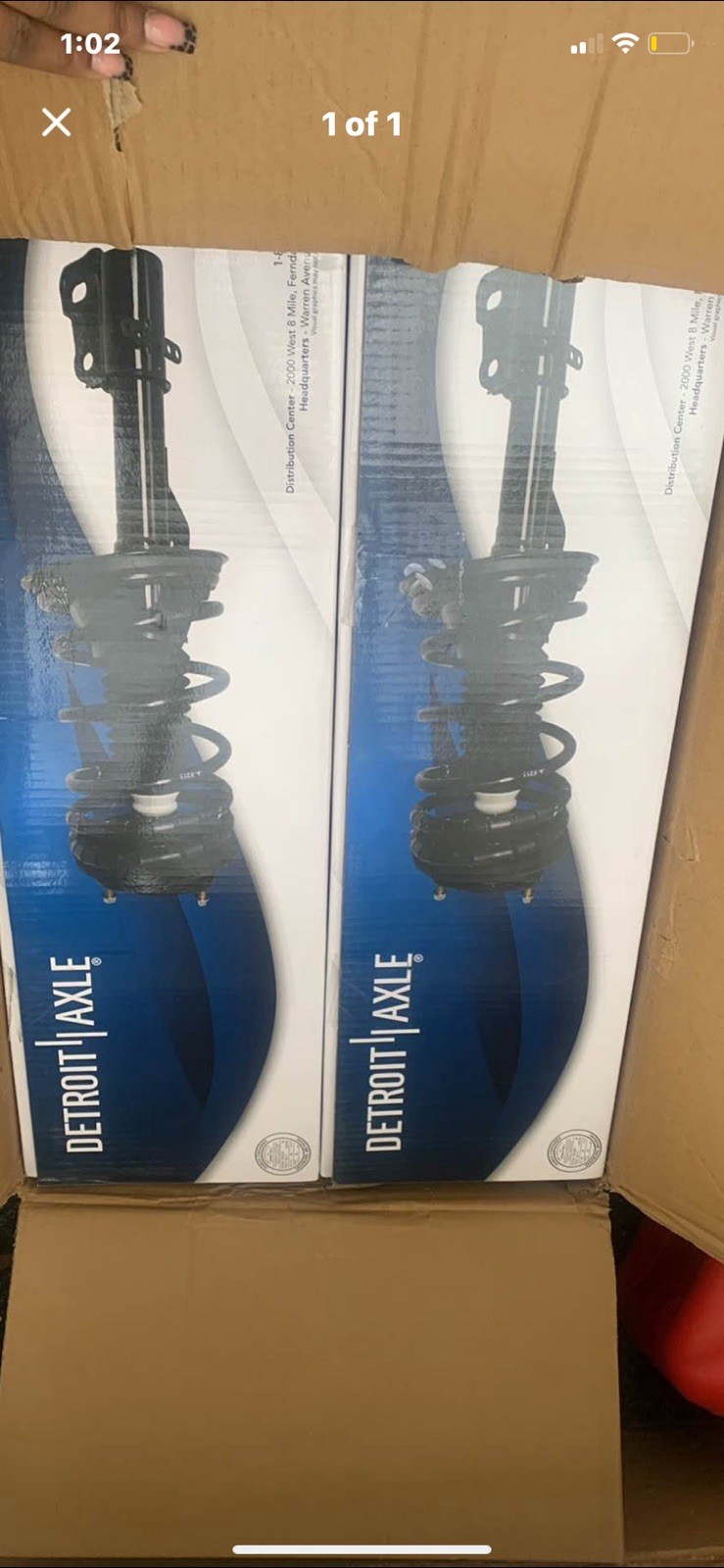 These Are Front End Struts for A 2015 Malibu Models Left and Right