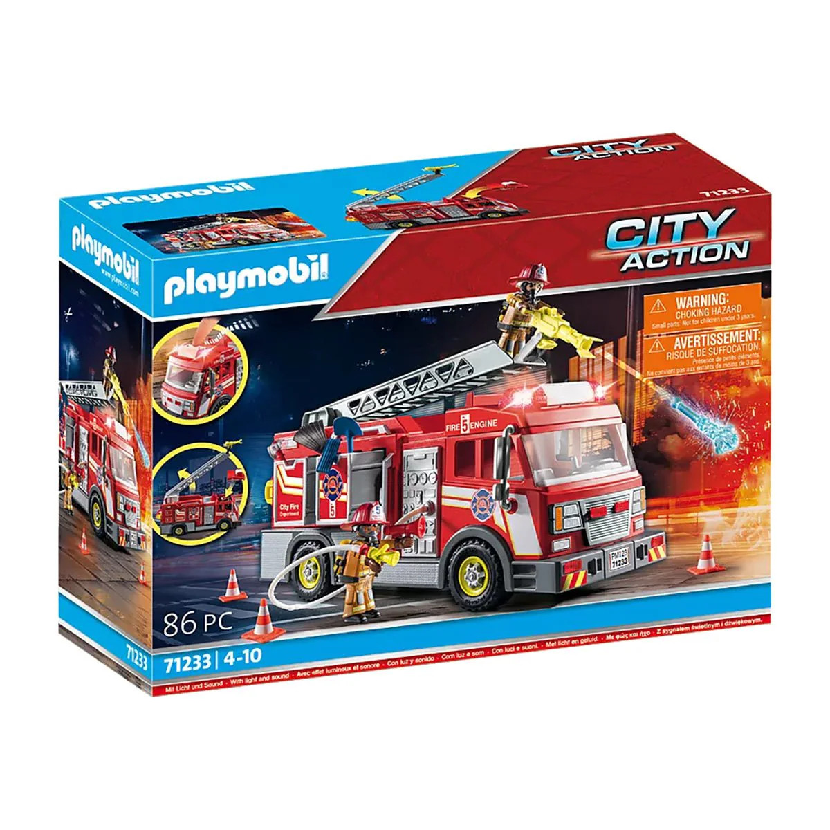 PLAYMOBIL #71233 Fire Truck NEW PLAYMOBIL #71233 Fire Truck NEW