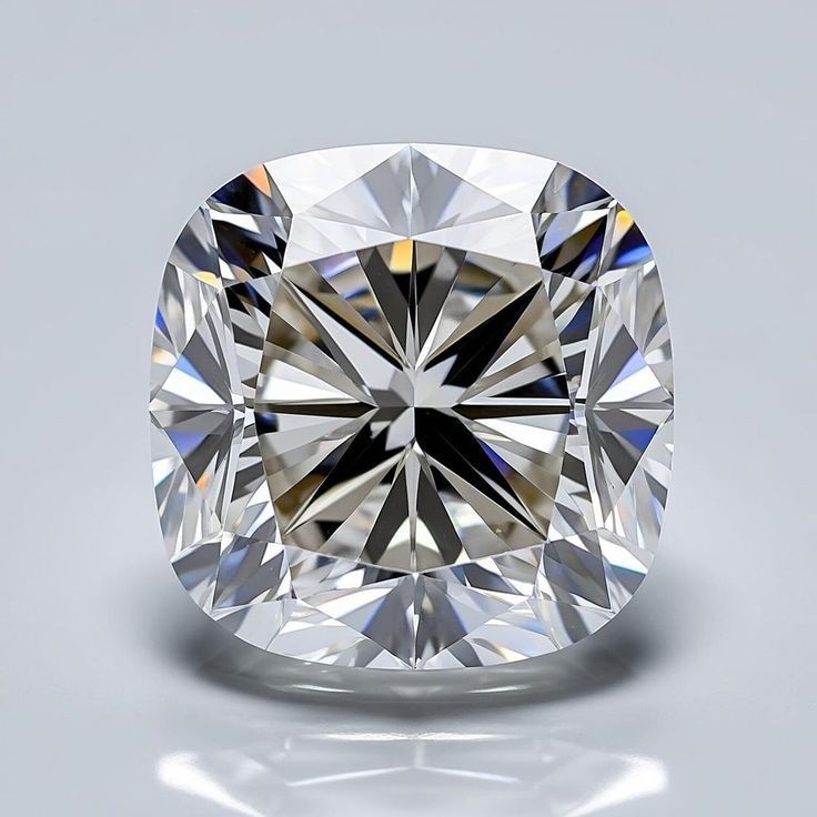 2.40 Ct Loose Moissanite Cushion Cut 8.00 MM D Color, IF CLARITY Certified