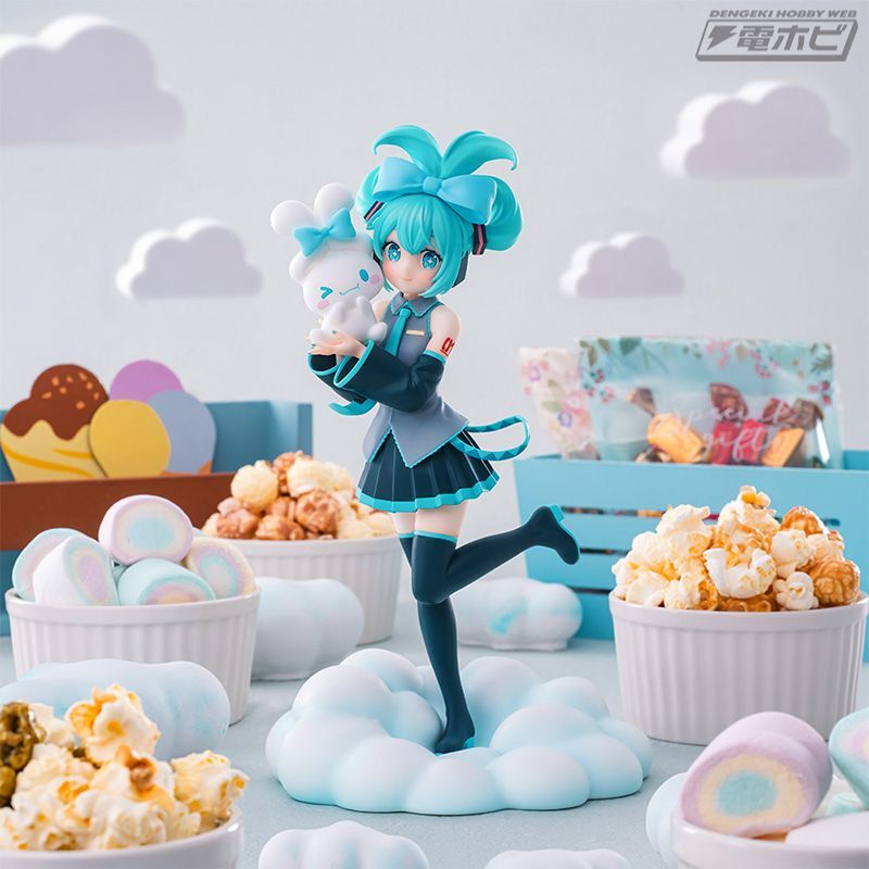 Hatsune Miku Cinnamoroll Figure Luminasta SEGA SANRIO Japan
