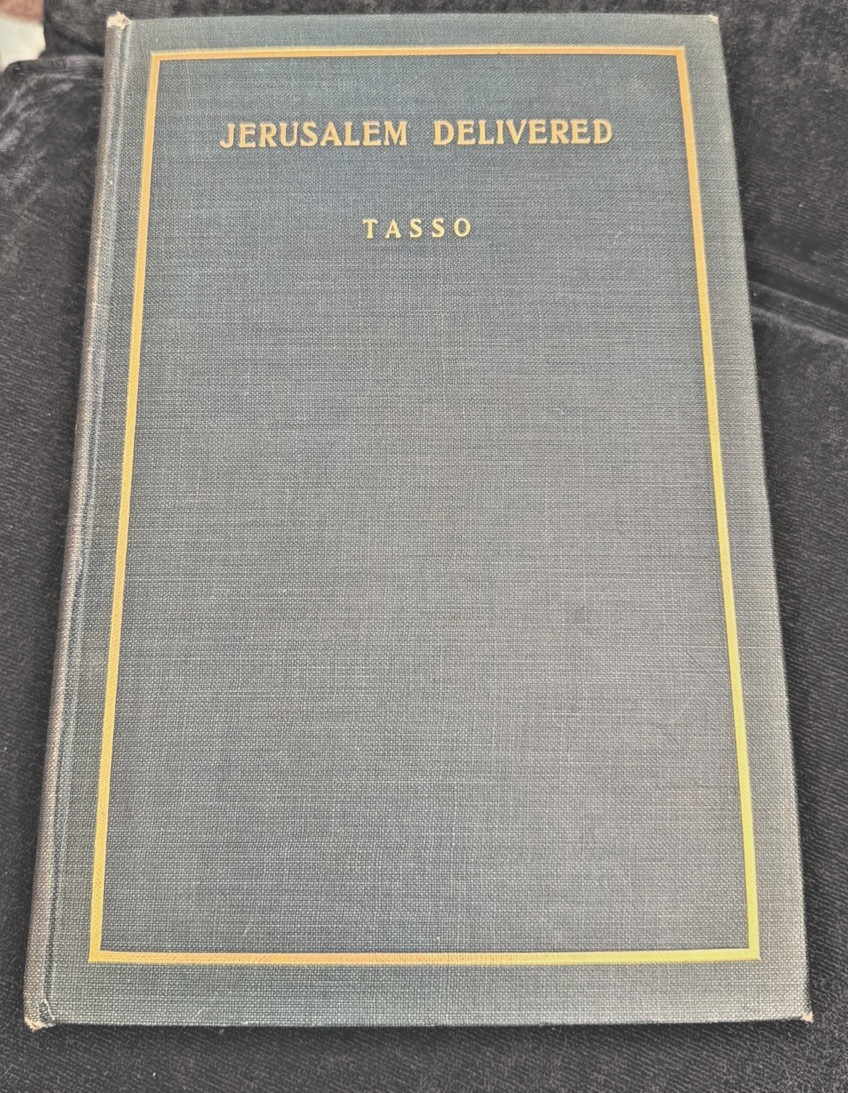 Jerusalem Delivered by Tasso HC Colonial Press 1901 translated by Edward Fairfax