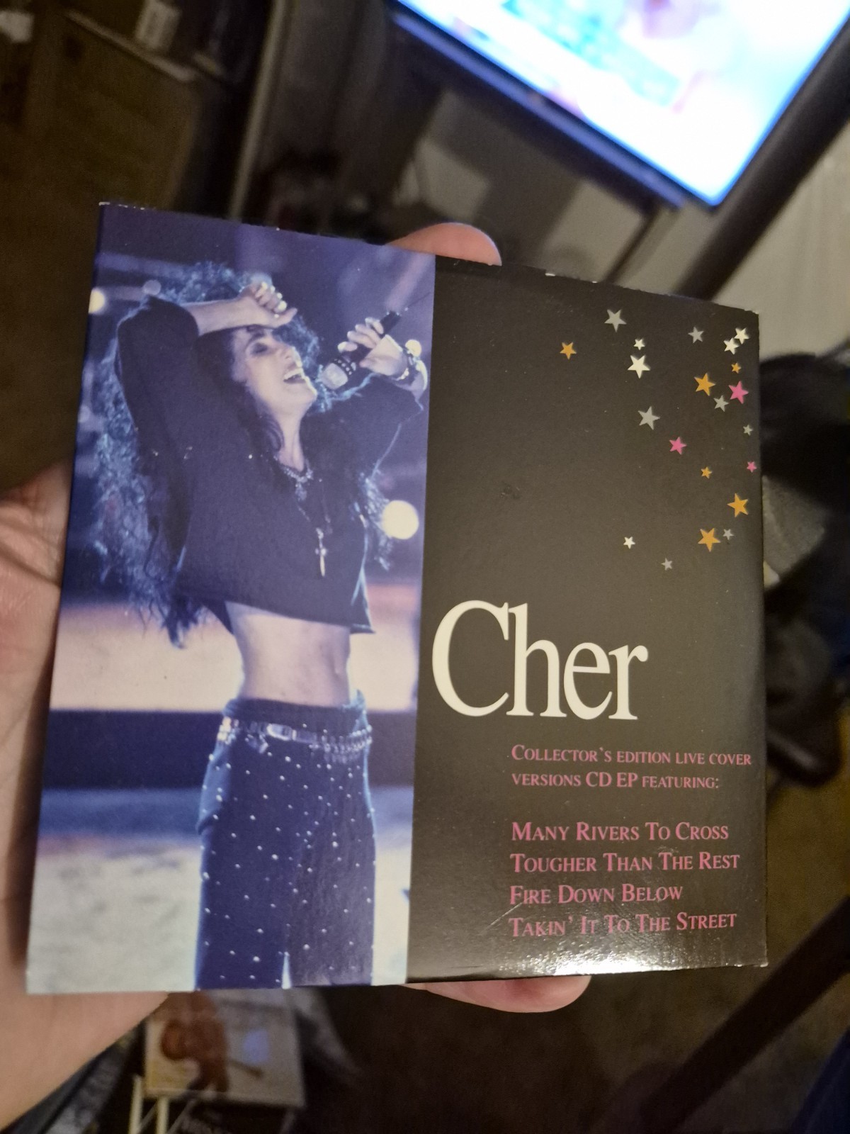 NEW Cher Many Rivers To Cross 4 Live Songs Import CD Single 