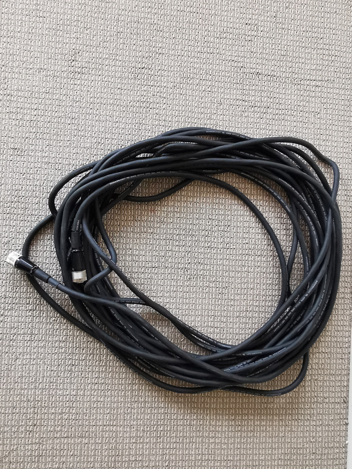Mohawk CDT AWM Style 2969 Cable 80C 30V VW1-M58341 Aprox 50 Feed For Camera SONY