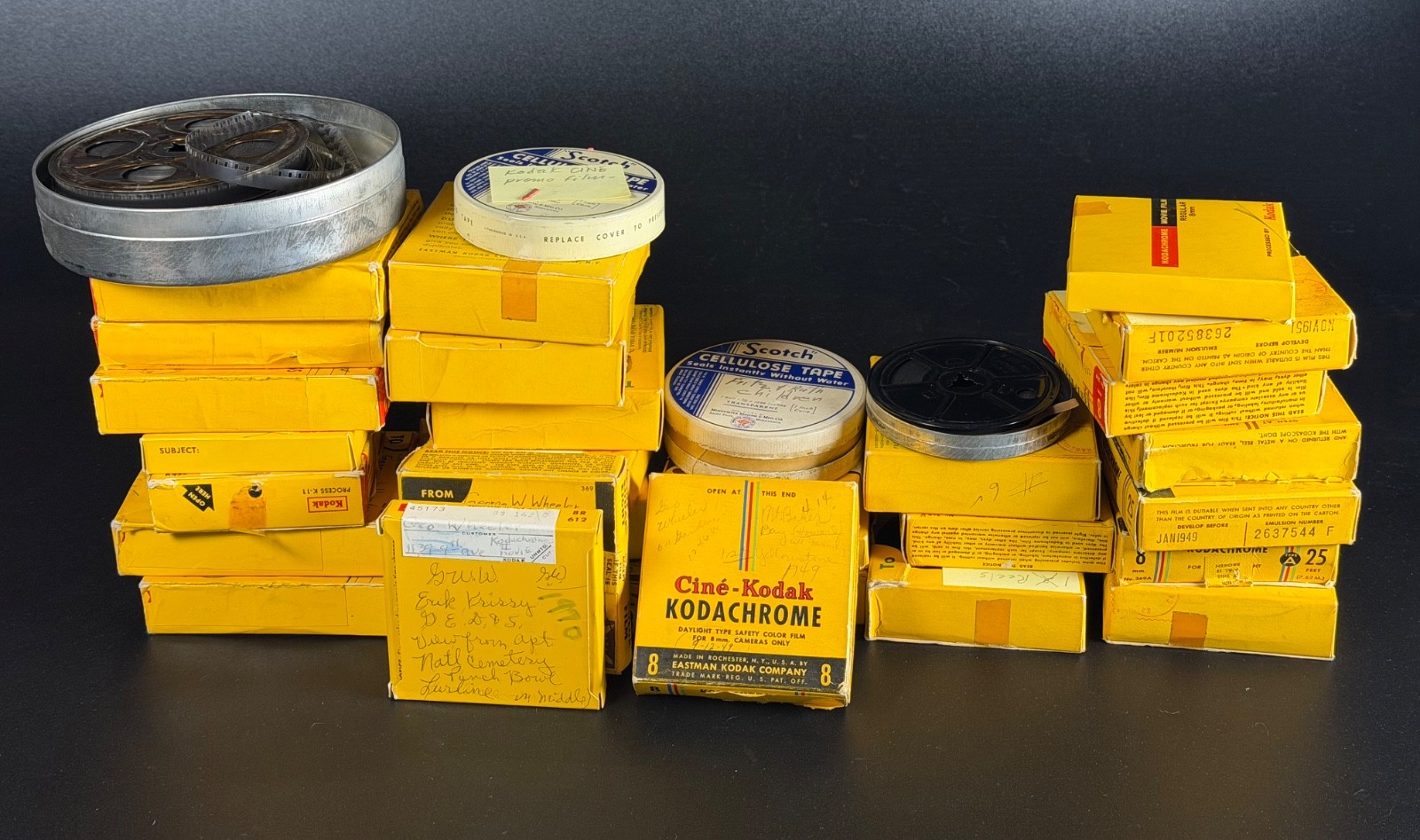 Rare 8mm Home Movies from 1944 to 1949-Kodachrome-Random Selection of 2
