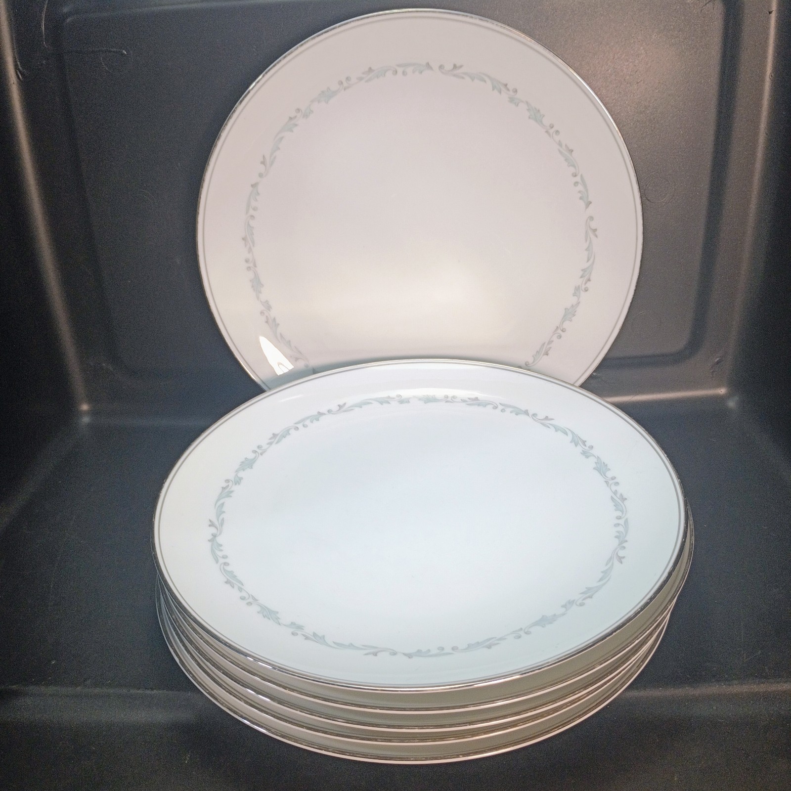 Set Of 6 Vintage 1969 Noritake Brooklane Pattern 10 Inch Dinner Plates Set Of 6 Vintage 1969 Noritake Brooklane Pattern 10 Inch Dinner Plates
