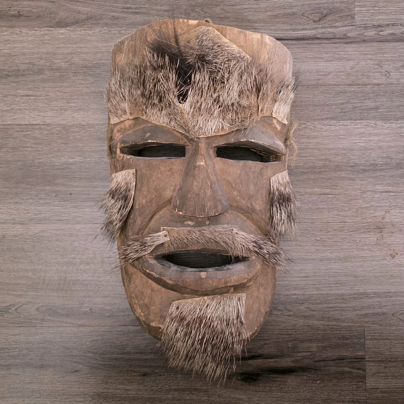 Vintage Huave Mask. Oaxaca Mexican Wood Carved Dance Mask. Large. Vintage Huave Mask. Oaxaca Mexican Wood Carved Dance Mask. Large.