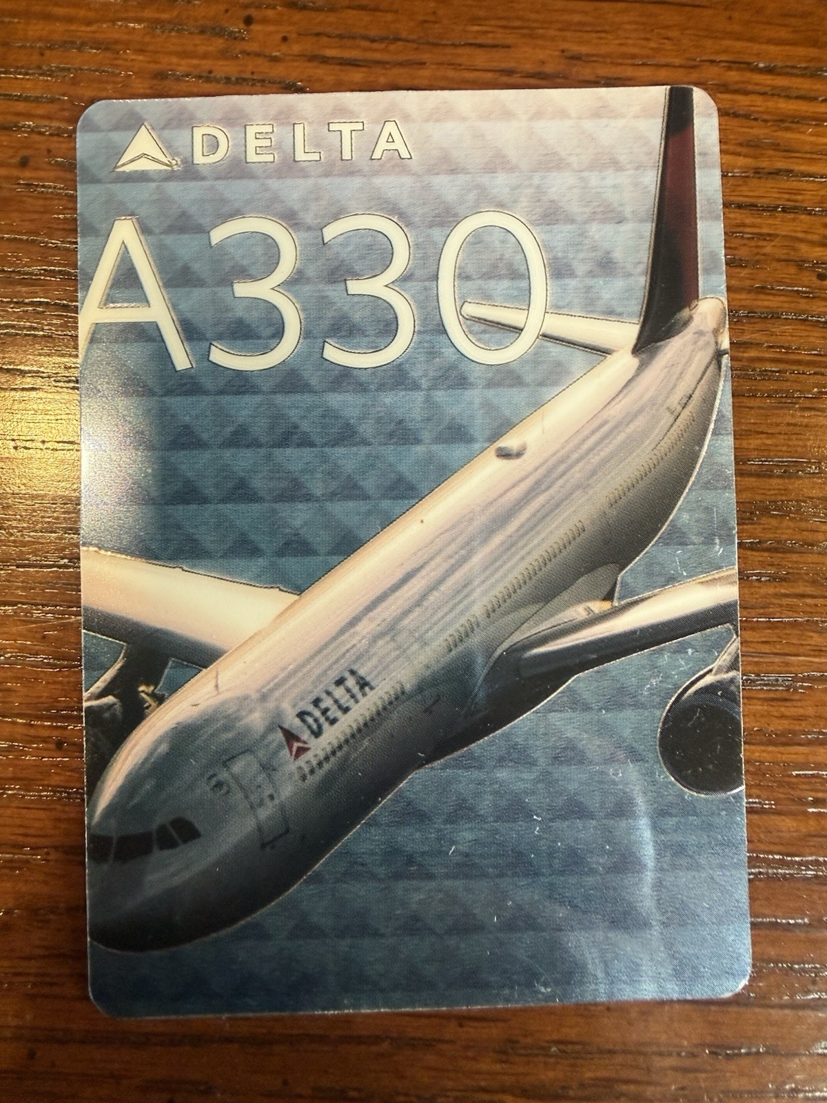 2016 Delta Trading Card  A330 #47 Mint