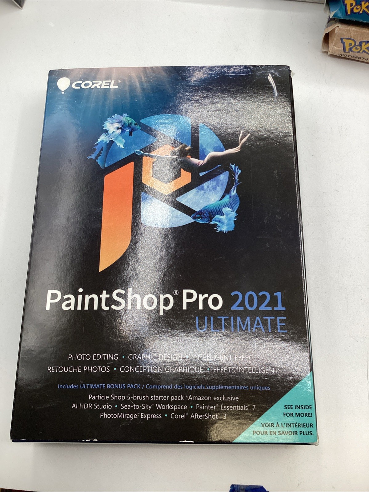 Corel PaintShop Pro 2021 Ultimate Photo Editing & Graphic Design Software