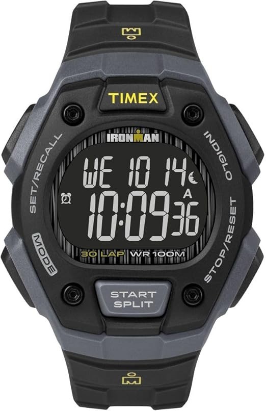 TIMEX T5k4129J Ironman Classic Watch 30 Lap Memory Indiglo Water Resistant  New