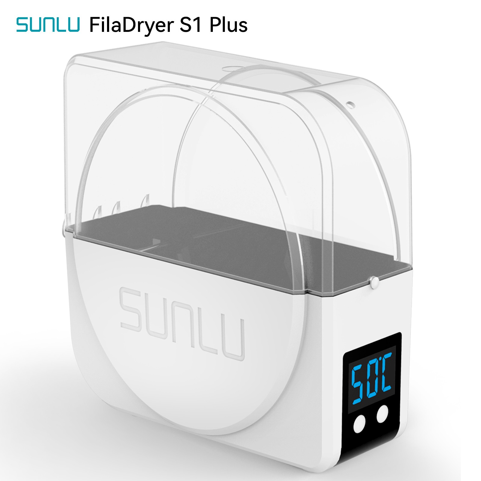 SUNLU Upgraded S1+ Filament Dryer with Cooling Fan, Remove Moisture Dry Box