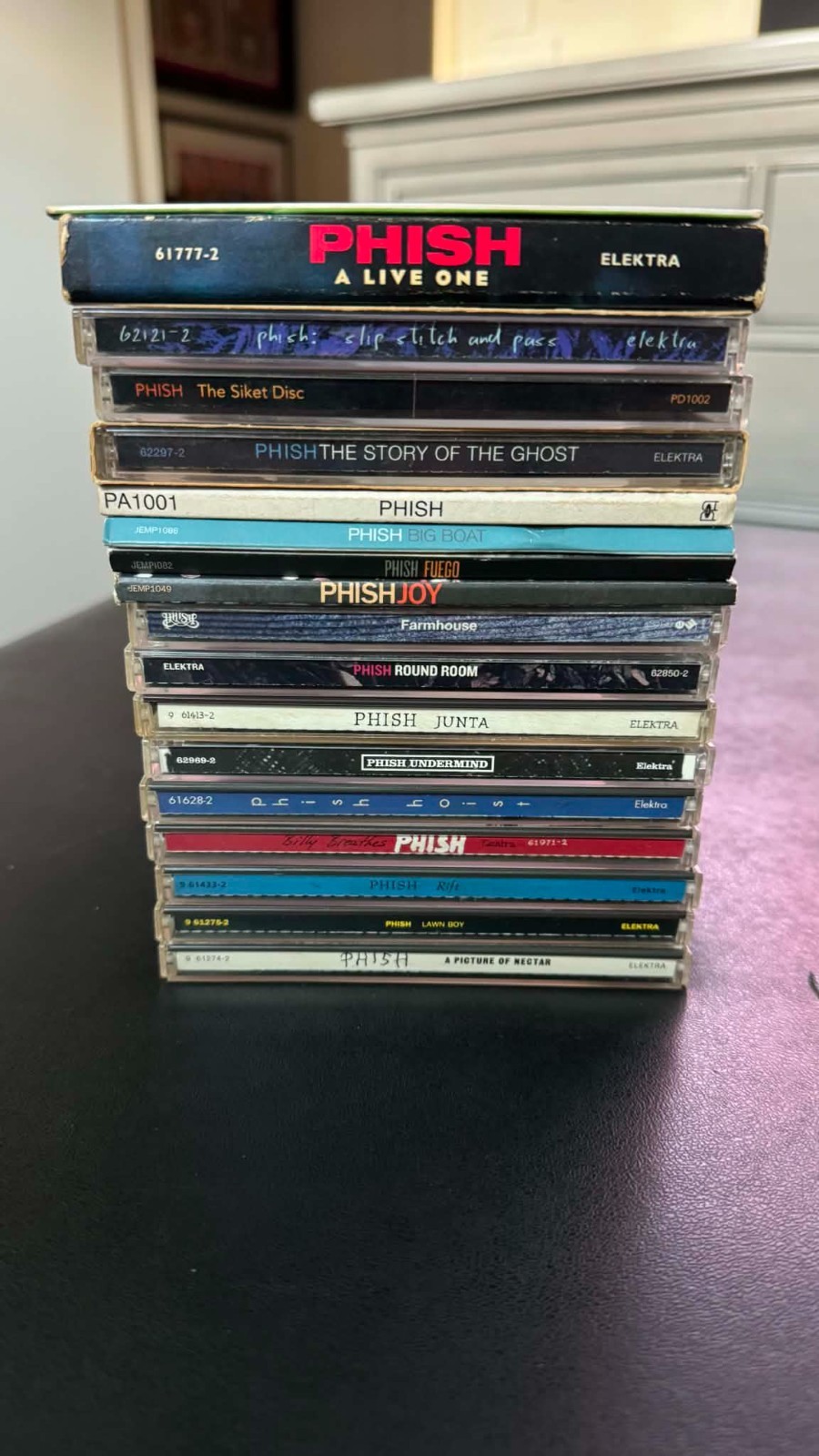 Phish LOT Official Releases: 5 DVD's, 27 CD's
