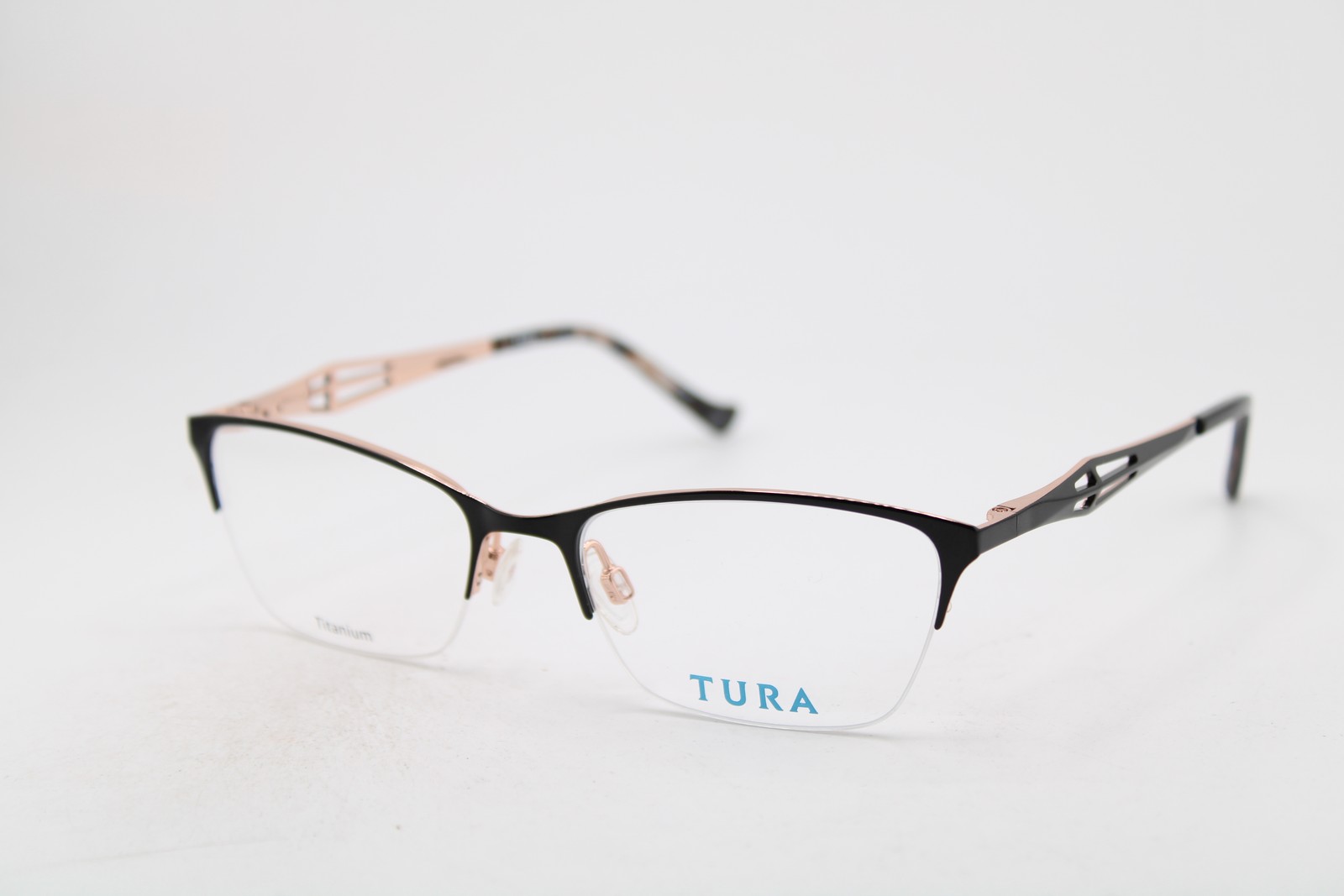 NEW TURA R129 BLK BLACK GOLD HAVANA AUTHENTIC EYEGLASSES 51-17 NEW TURA R129 BLK BLACK GOLD HAVANA AUTHENTIC EYEGLASSES 51-17