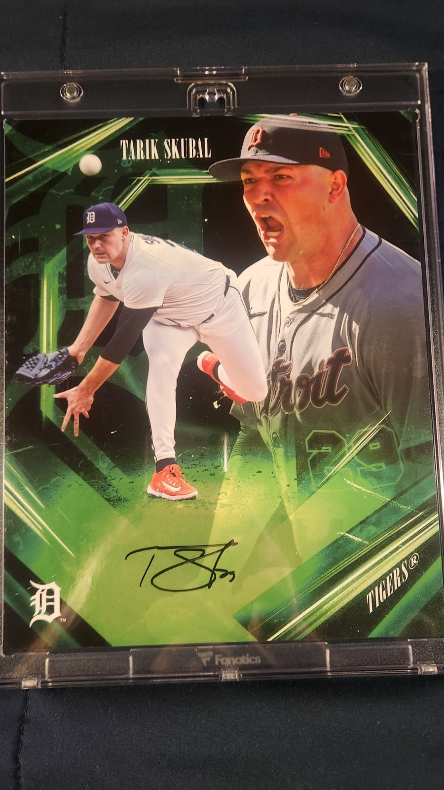 Fanatics Emanate 2026 Tarik Skubal Under Wraps Auto 3/99 Tigers