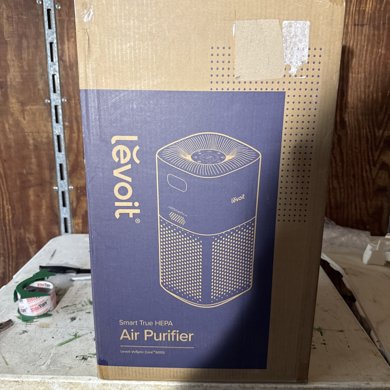 LEVOTT Core 600S-P Air Purifier, HEPA for Large Room up to 2933 Ft², WiFi Alexa LEVOTT Core 600S-P Air Purifier, HEPA for Large Room up to 2933 Ft², WiFi Alexa