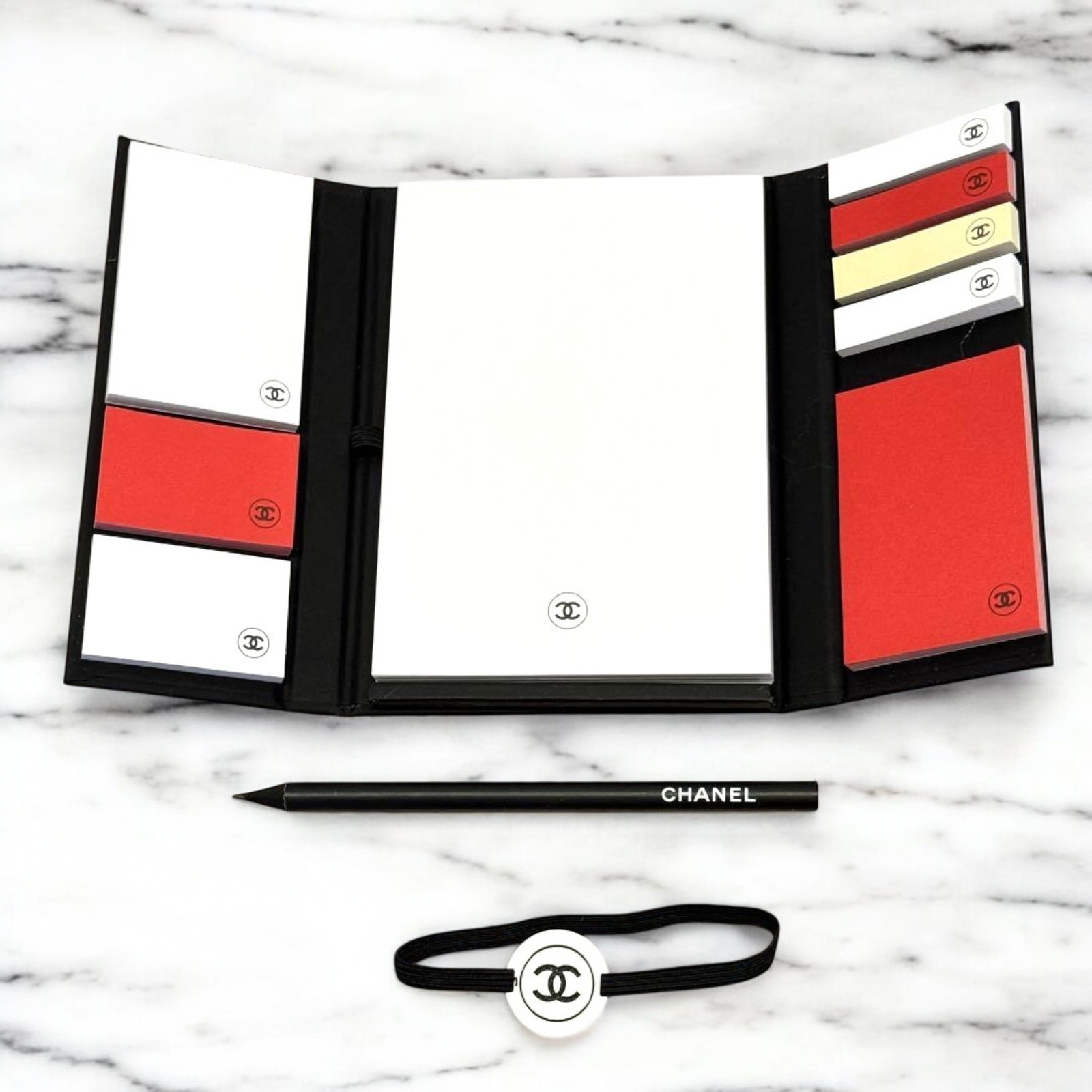 CHANEL LA COLLECTION 2024 VIP Gift Sticky Notes, Memo Pad, Pencil New Unused