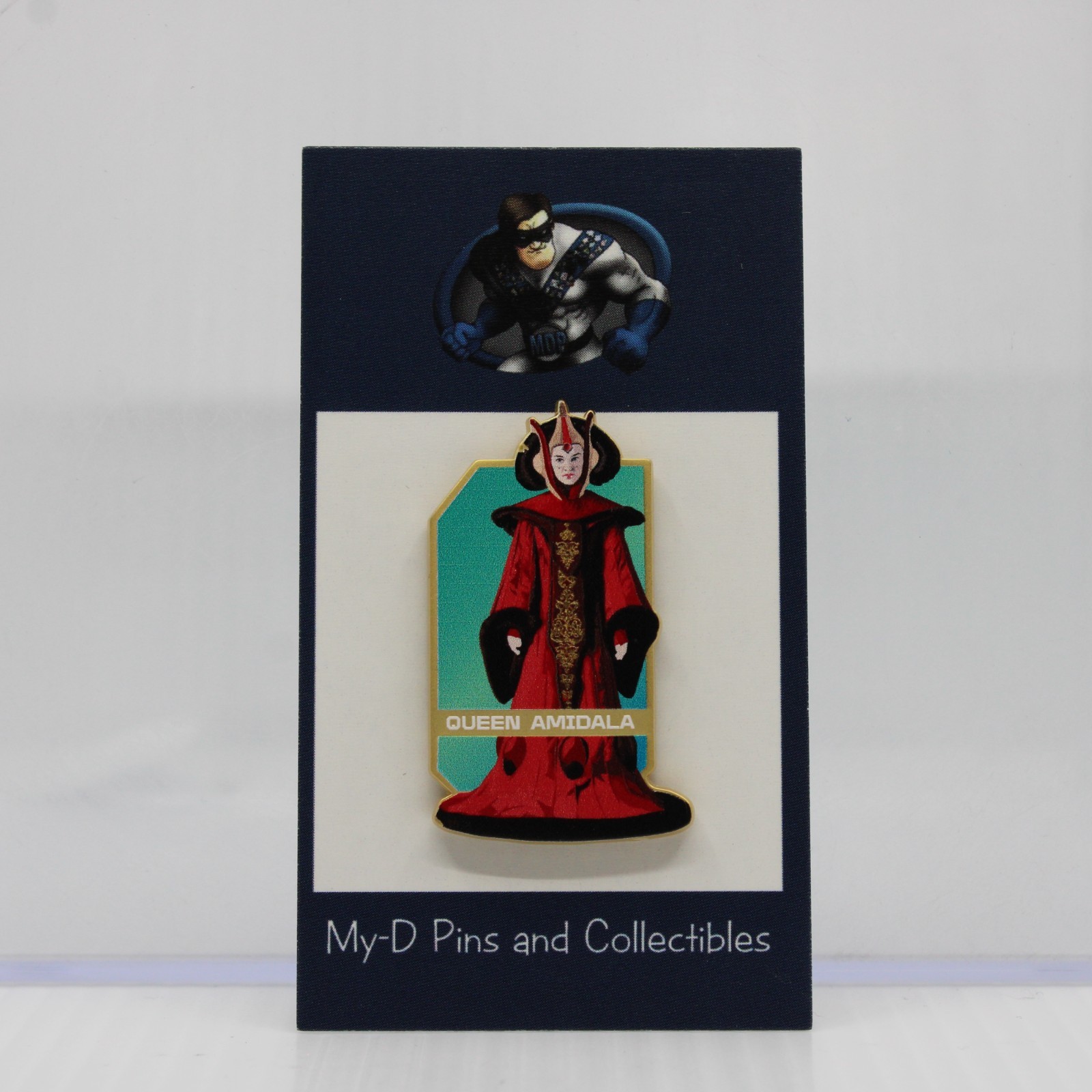 C3 Disney Parks Star Wars Mystery Naboo City Theed LR Pin Queen Amidala Padme