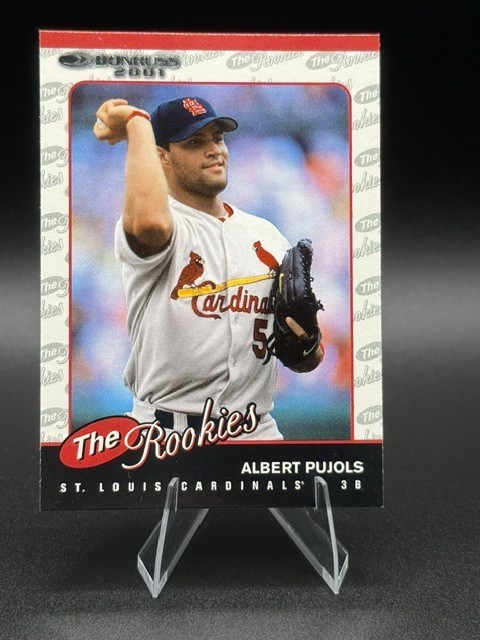 2001 Donruss The Rookies Albert Pujols #R97 Rookie